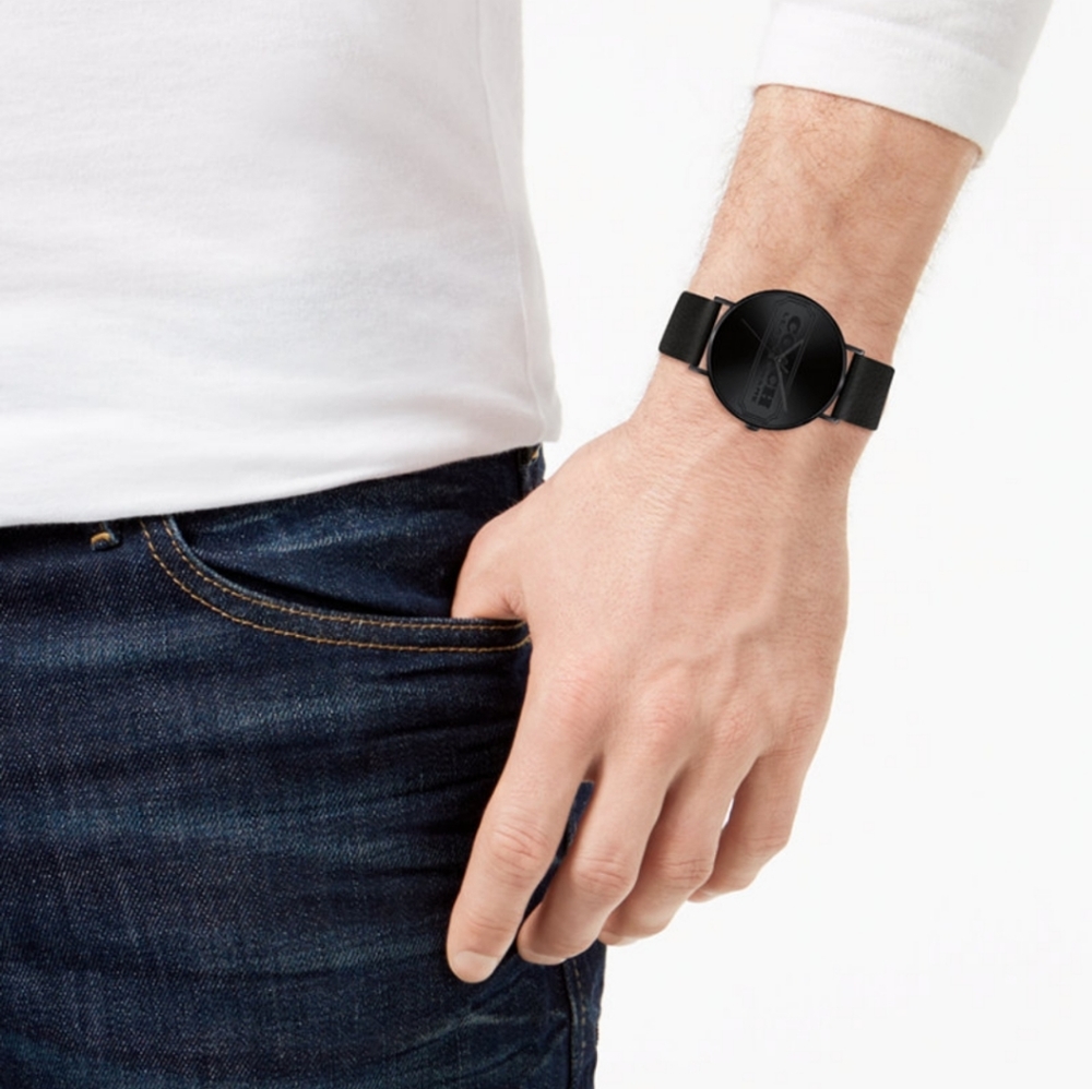 Coach 41mm New York West Village Three Hand Quartz Watch - Picture 3 of 4